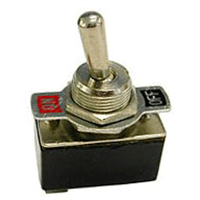 SPST 4A, On-Off, Solder Terminal Toggle Switch